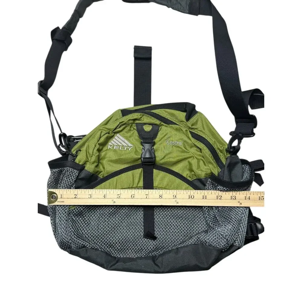 Kelty Kestrel Lumbar Pack Green Chili Charcoal Hiking Bag Gorpcore Outdoors